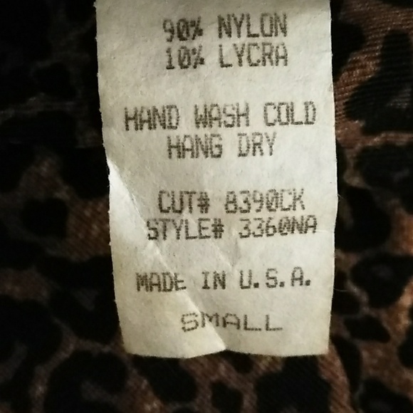 Cheetah Patterned Stretch Dress - Picture 5 of 5